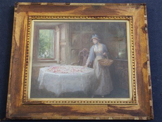 Arthur Hopkins (1848-1930) Pot Pourri 13.5 x 16.5in.